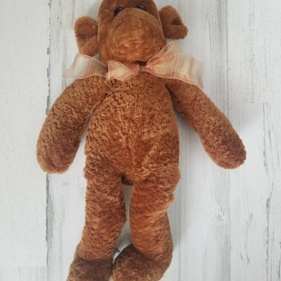 Commonwealth Monkey Plush Stuffed Animal - Picture 3 of 4